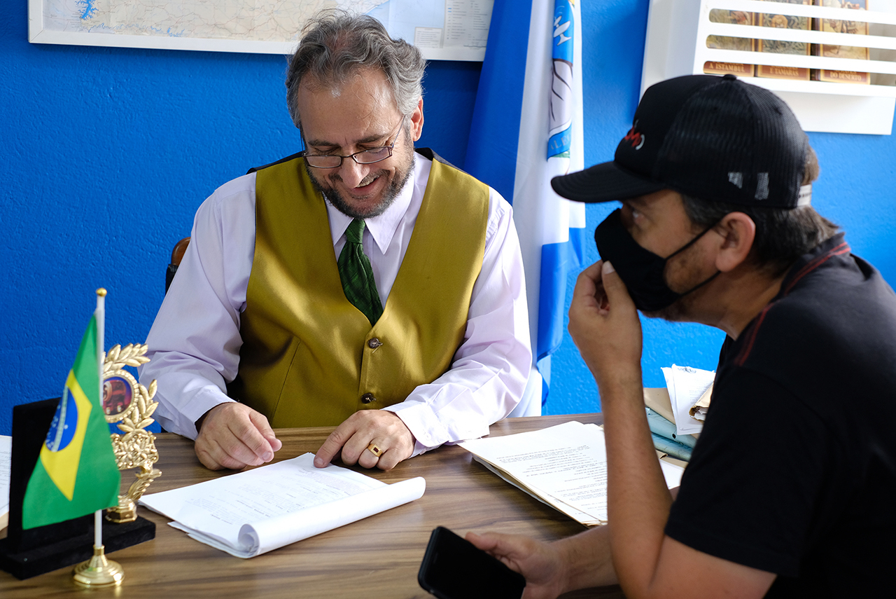 Deo Garcez e Paulo Pioli participam do elenco da gravação do filme do multiartista J.Peron “O Lobisomem de Pedra de Fogo”