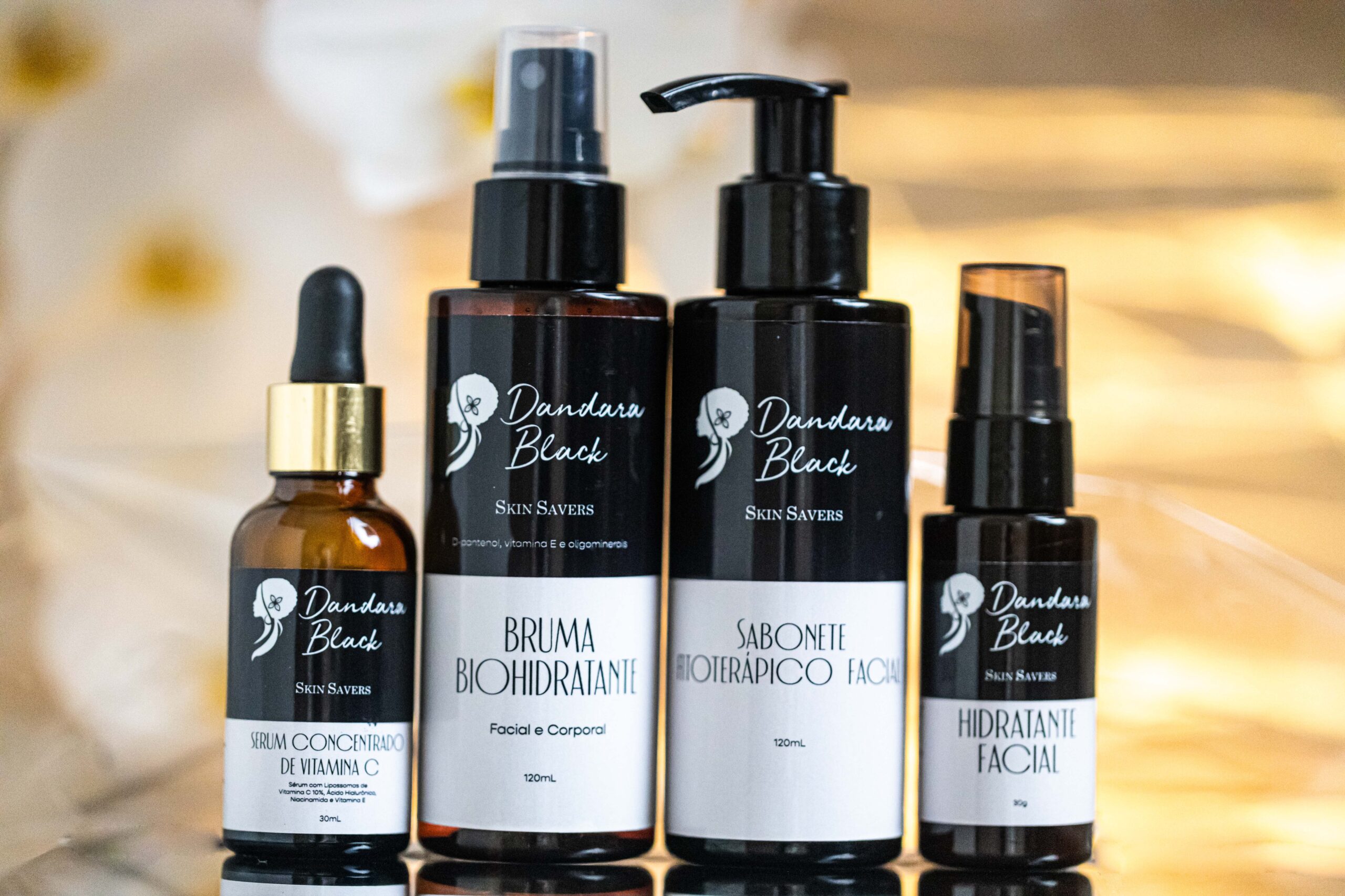  Dandara Black, marca pioneira e exclusiva para pele escura, lança linha Premium de Skin Care