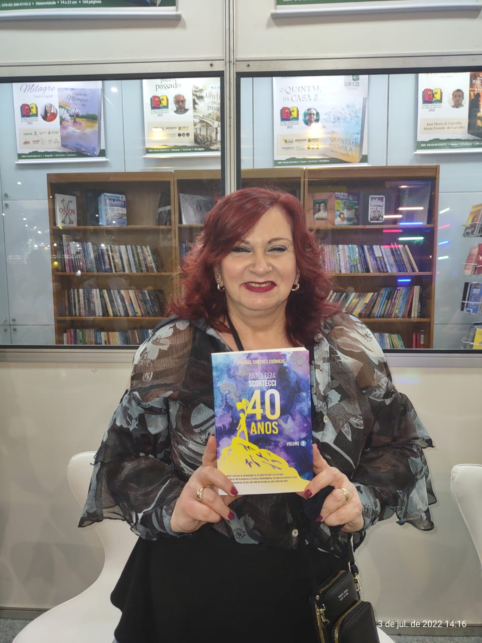 Teresa Kodama participa de lançamento de dois livros na Bienal Internacional do Livro de São Paulo 2022