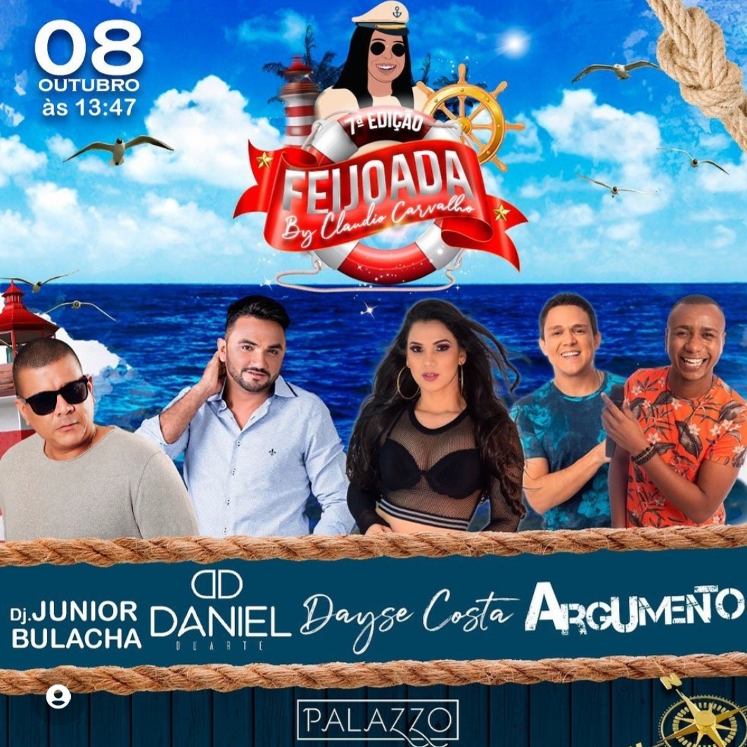 VEM AI! 7ª edição da grande Feijoada Beneficente by Cláudio