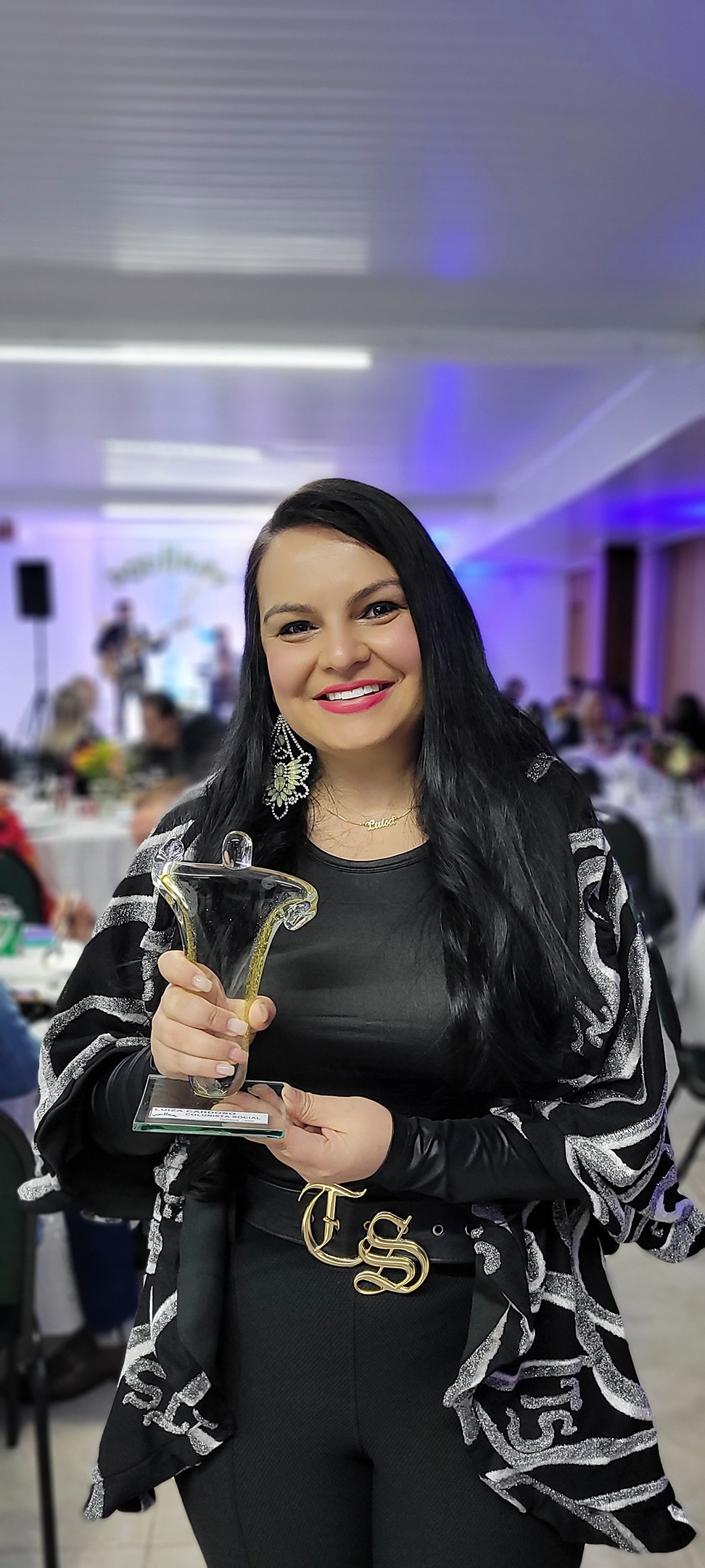 Luísa Rodrigues recebeu o Troféu Phodiun 2022