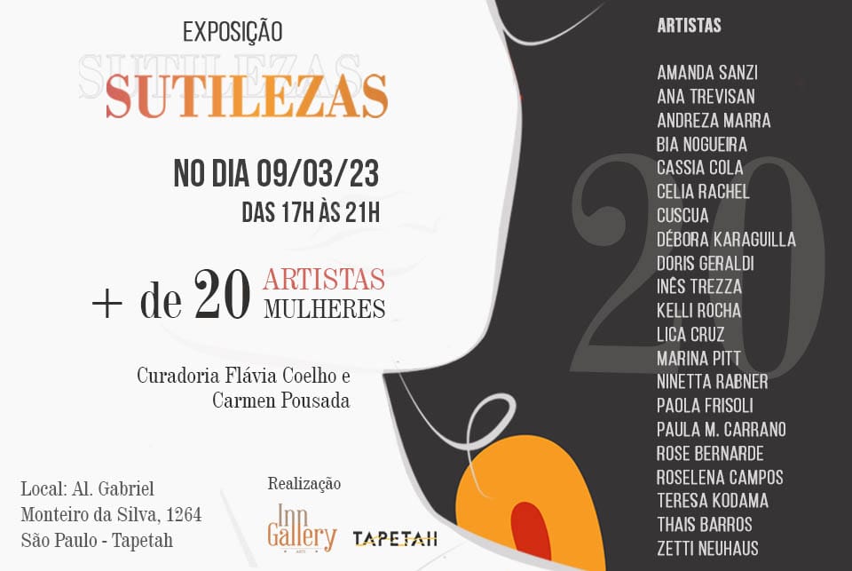 Inn Gallery apresenta a exposição “Sutilezas” que retrata as questões da existência feminina