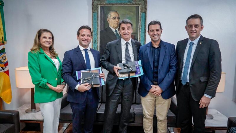 CEOS´s do Festuris Gramado oficializam convite ao embaixador e ao cônsul da Itália