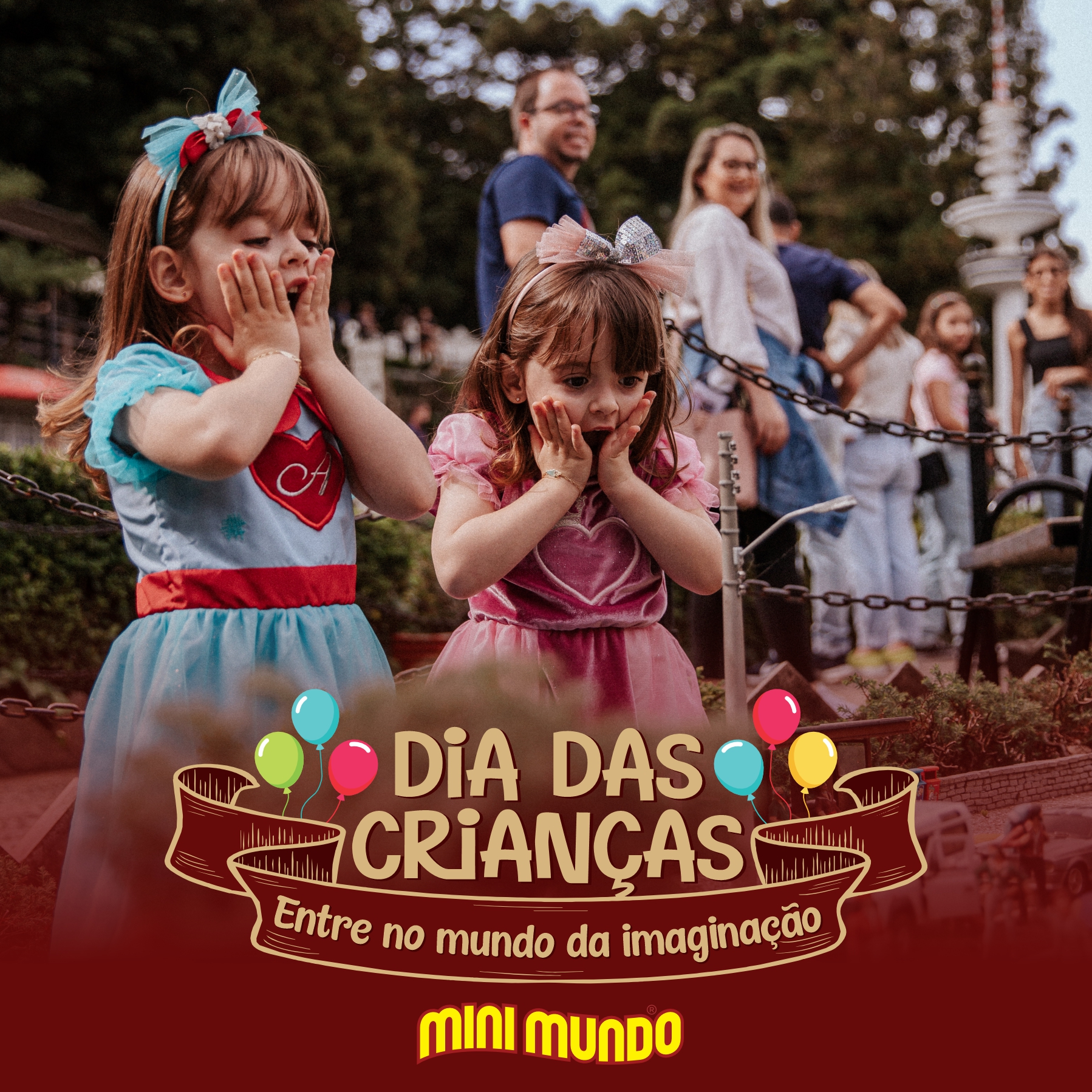 Mini Mundo realiza programação especial no Dia das Crianças