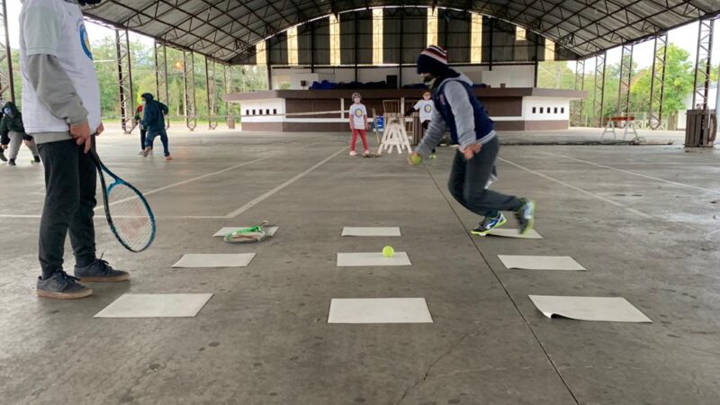 Fundação Tênis retorna às atividades presenciais