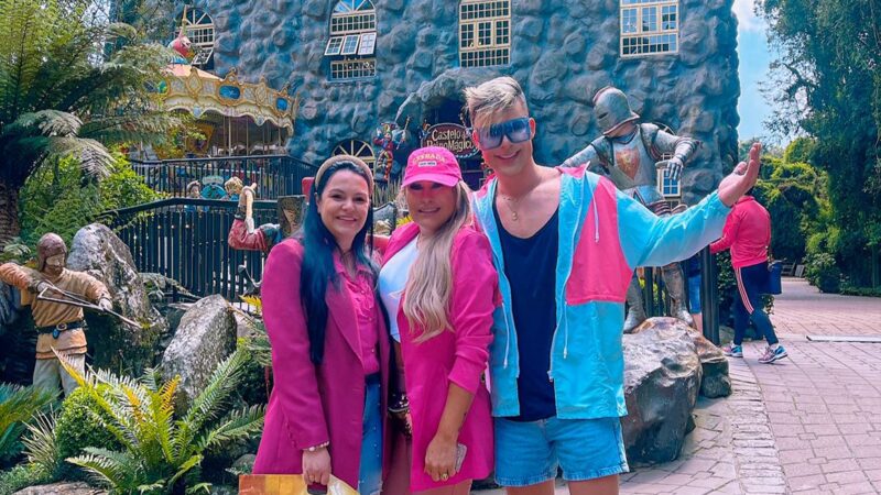 Pink Tour no parque Terra Mágica Florybal em Canela