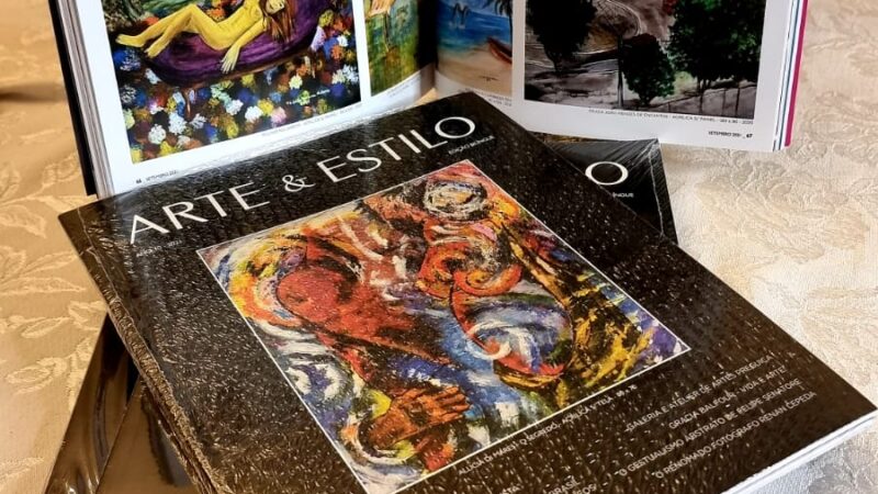 Teresa Kodama participa da edição comemorativa de dez anos da renomada Revista Arte & Estilo 2021