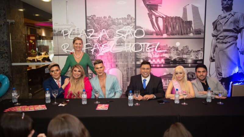 Hotel Plaza São Rafael recebe Barbie e Ken Humanos