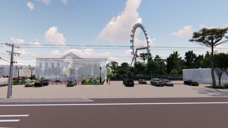 Roda gigante será no Mundo a Vapor