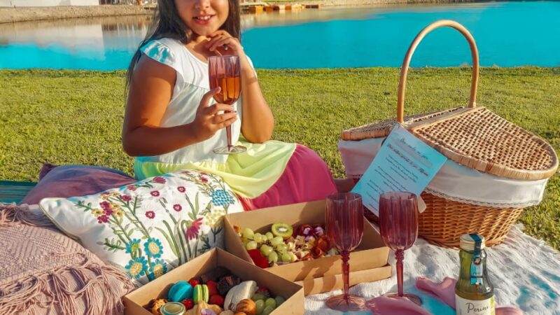 Laura Ev visita o Mátria Parque das Flores