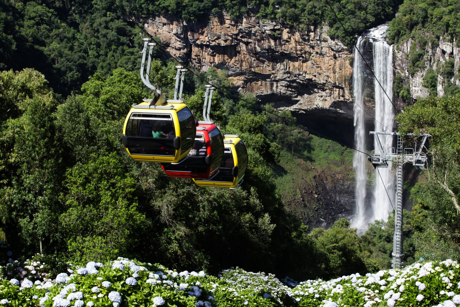 Parques da Serra Bondinhos Aéreos fechará para manutenção entre 7 e 11 de março