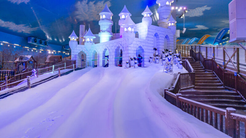 A casa do Yeti: adorável homem das neves mora no Snowland, o únicoparque com #nevedeverdade do Brasil