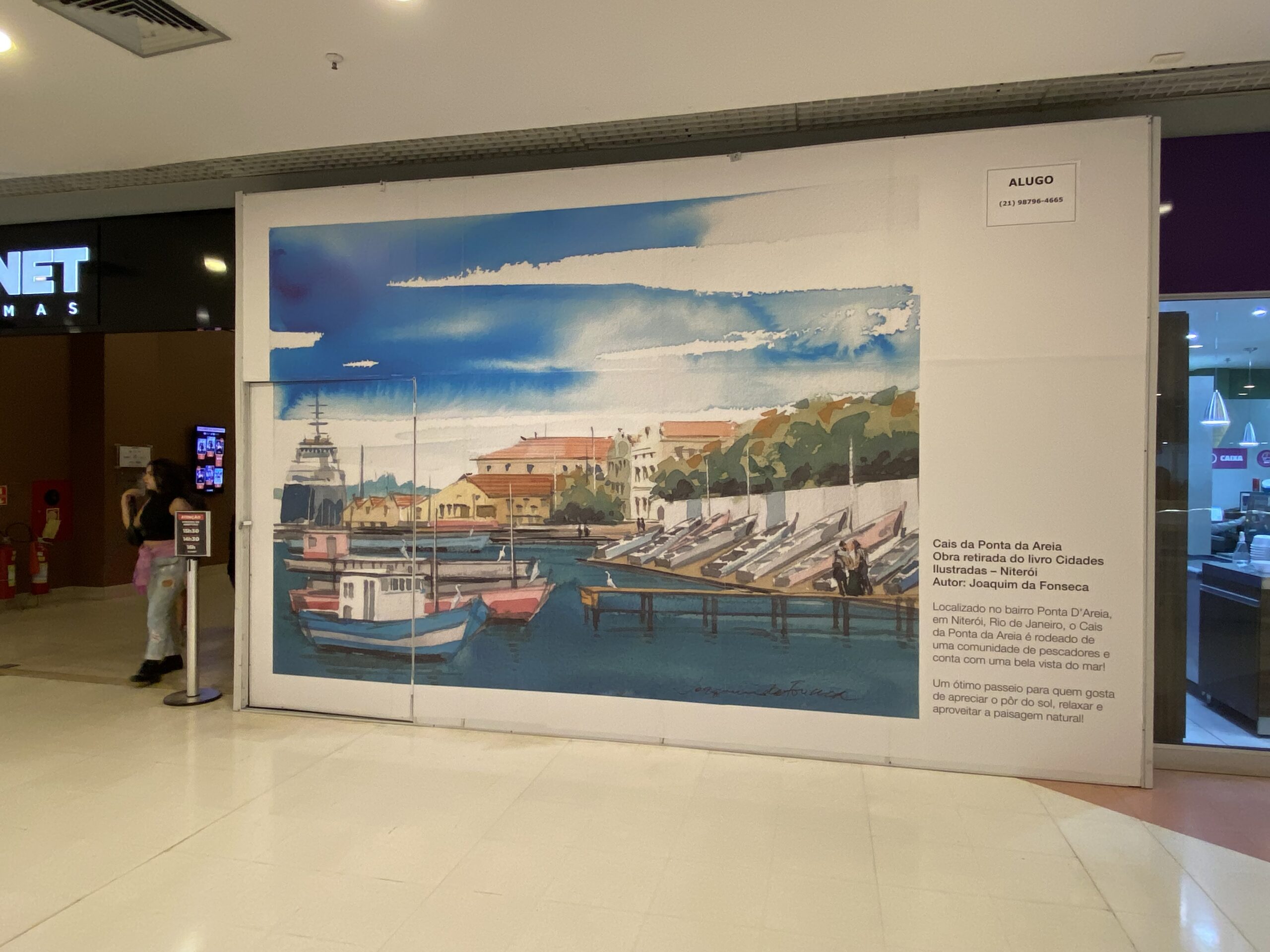 Exposição com obras em Aquarelas de Joaquim Fonseca