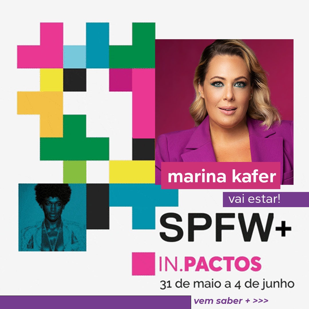 Gaúcha Marina Käfer no SPFW