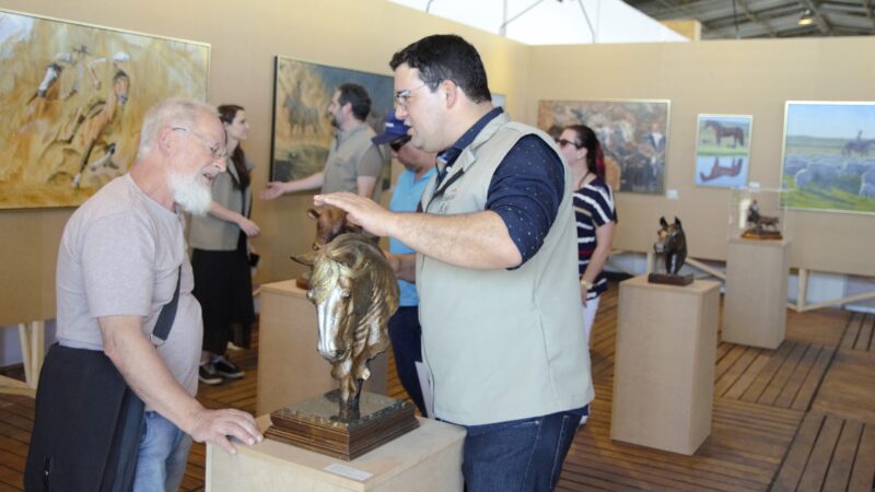 Estância da Arte atrai público na Expointer