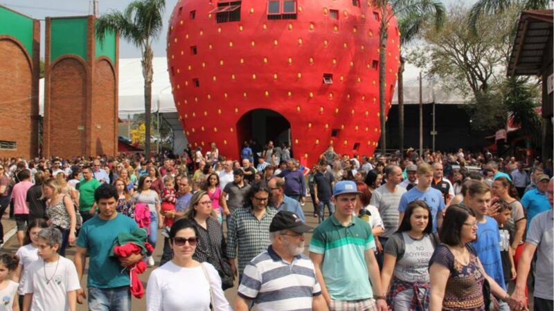 Com sucesso de público Festa Nacional do Moranguinho divulga o balanço de sua 19ª edição