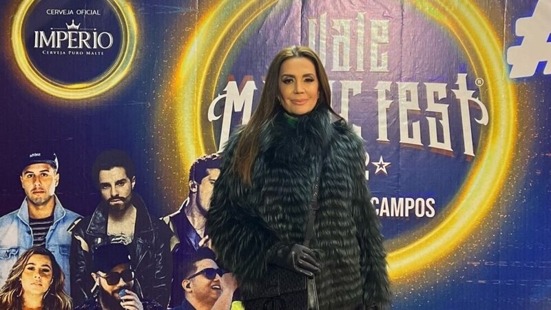 Claudia Métne prestigia evento Vale Músic Fest em São José dos Campos