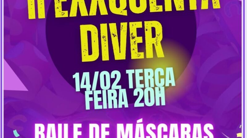 Antecipação da folia com o Exxquenta Diver 