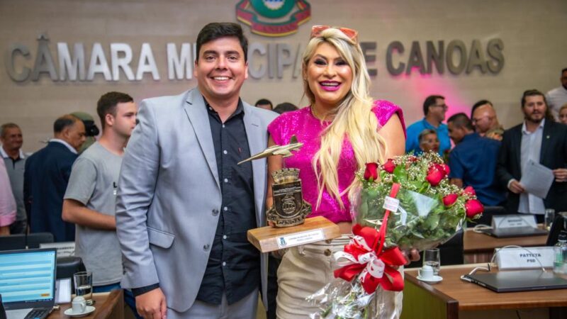 Letícia Swarovski recebeu o “Prêmio Picucha Milanez”