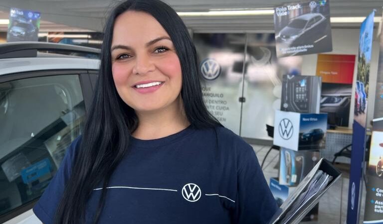 Luísa Rodrigues é a mais nova consultora de vendas da Volkswagen ANP Gramado