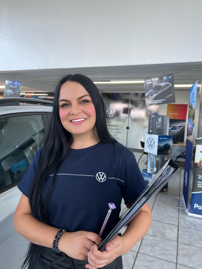 Luísa Rodrigues é a mais nova consultora de vendas da Volkswagen ANP Gramado