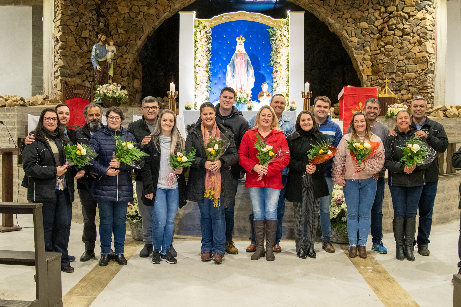 Evento em homenagem a Nossa Senhora de Caravaggio, em Canela, foi sucesso