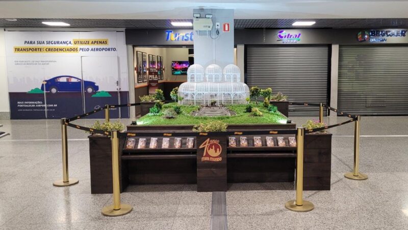 Mini Mundo apresenta espaço no Aeroporto Salgado Filho em Porto Alegre