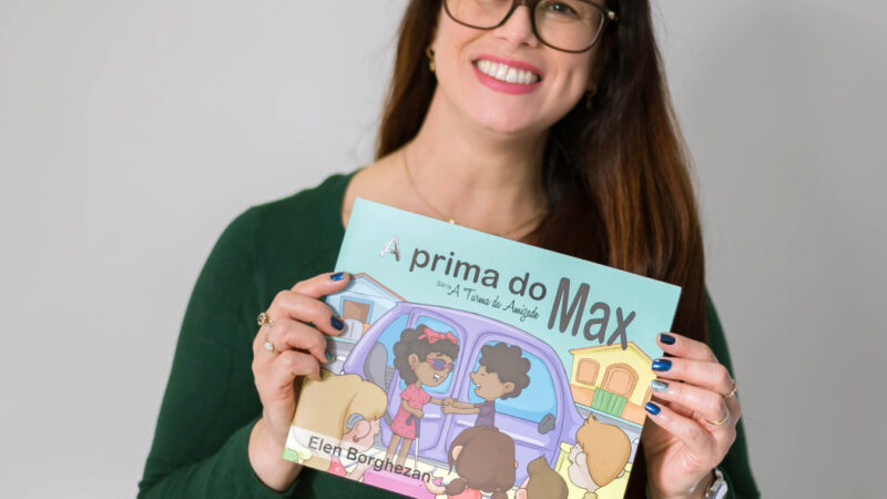 Elen Borghezan apresenta “A prima do Max”