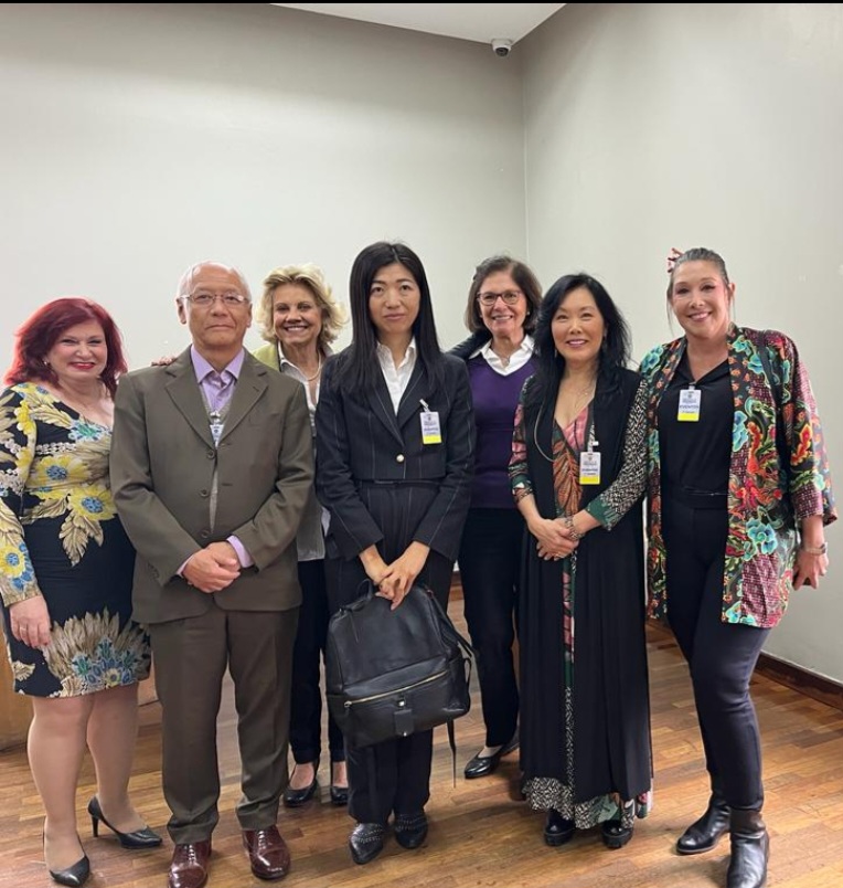 Teresa Kodama participou da Exposição “115 Anos da Imigração Japonesa no Brasil”