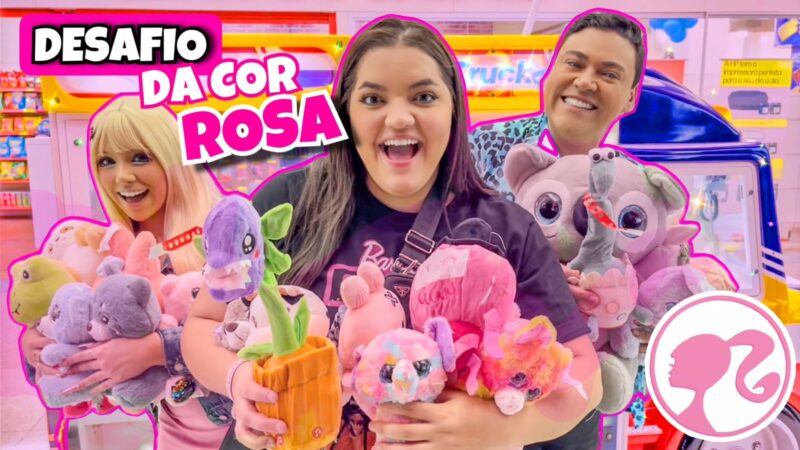 Desafio Cor de Rosa no canal de Kaká Moreira