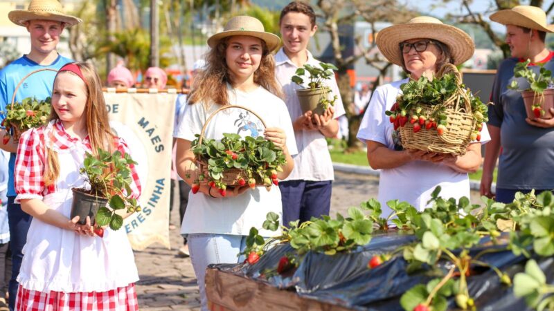 20ª Festa Nacional do Moranguinho de 2023 é marcada pelo resgate da história da festa