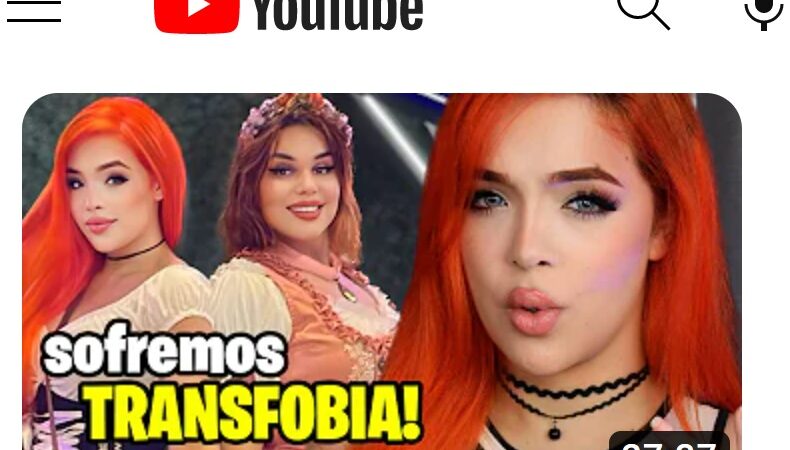 YouTubers Jessy Sparkle e Wanessa Wolf sofrem transfobia em shopping