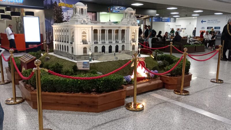 Mini Mundo expõe nova réplica do Rio de Janeiro no Aeroporto Salgado Filho