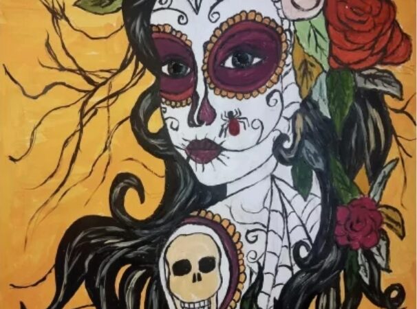 Teresa Kodama participou da 6ª Celebração Internacional do Dia de Muertos, na Galeria de Arte Frida Khalo, em Coyoacán, México