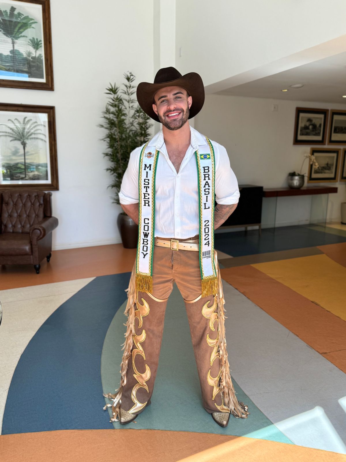 Mister Cowboy Brasil chega para a Festa do Peão de Americana nesta sexta-feira