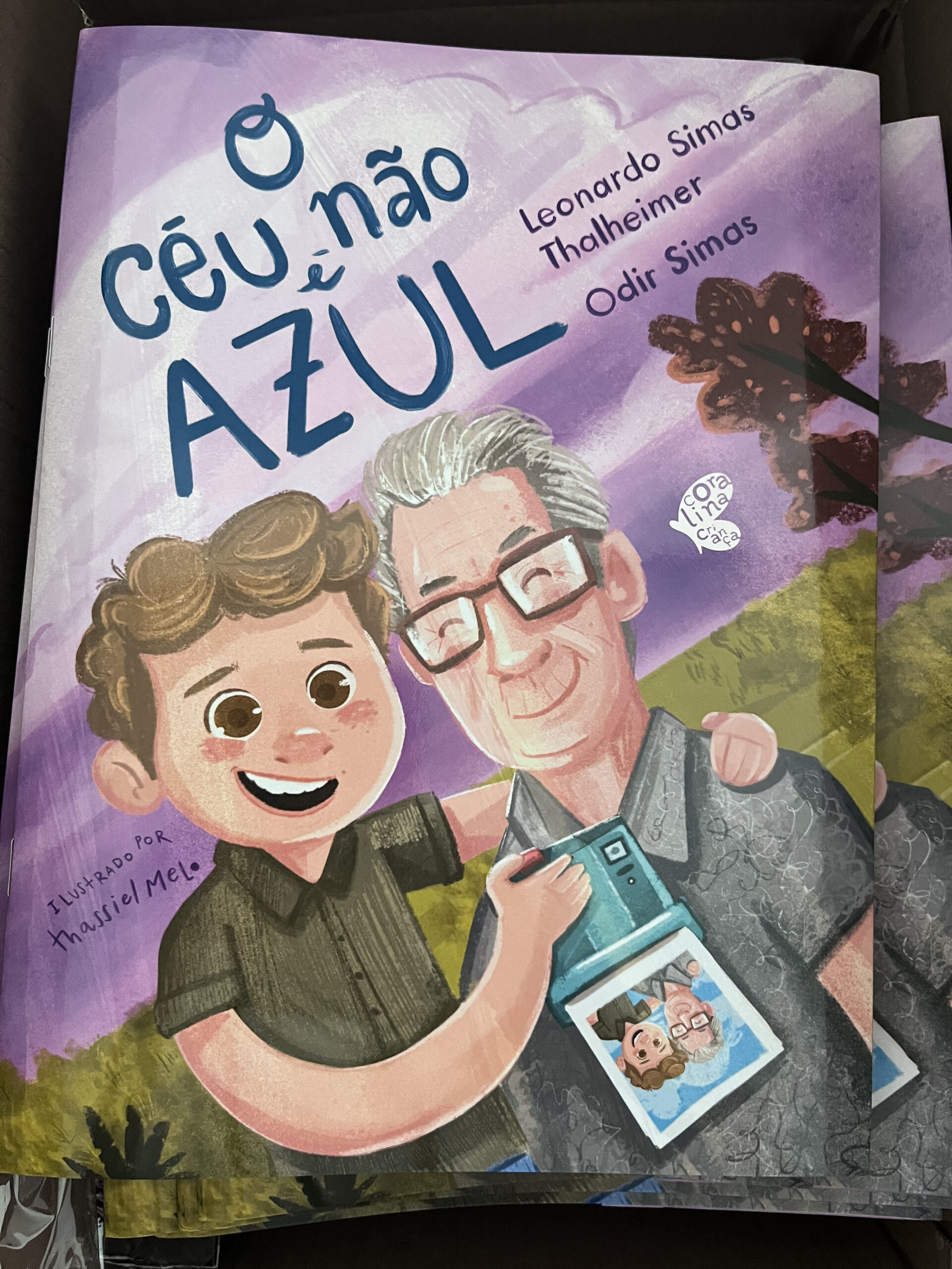 O céu não é azul: livro sobre daltonismo expressa sensibilidade e verdade