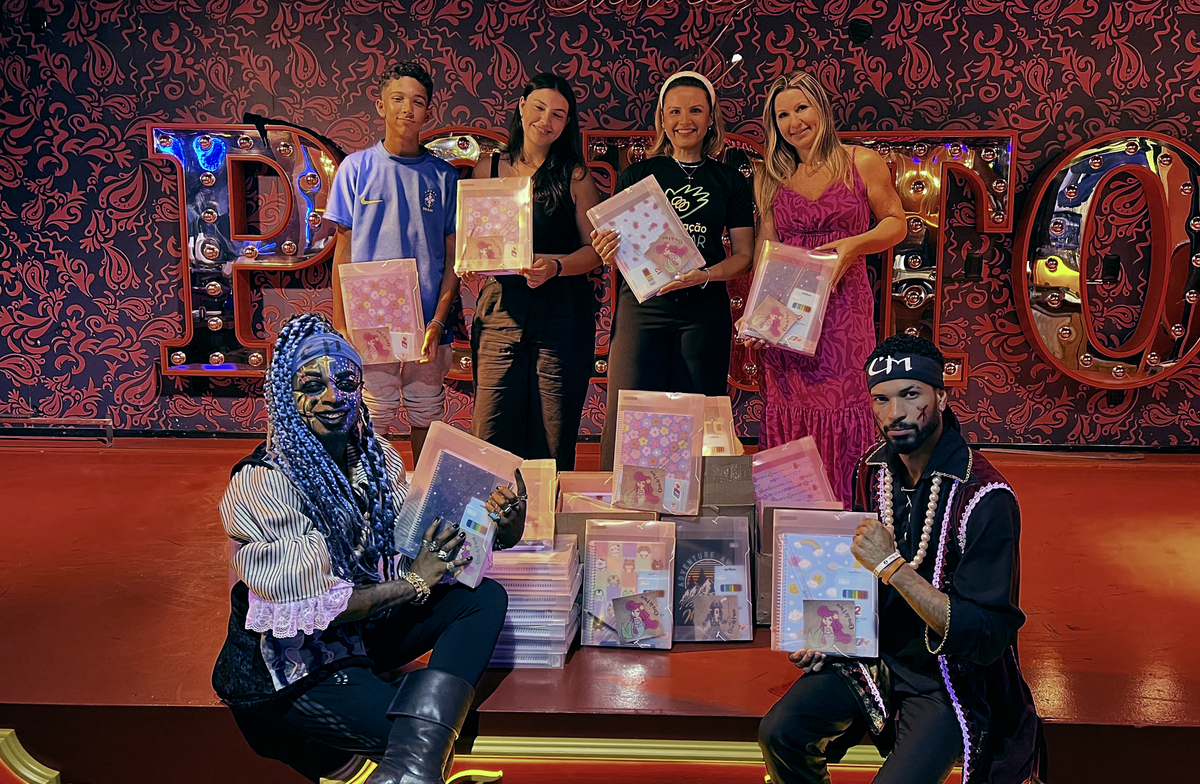 Cara de Mau realiza ação “Volta às aulas dos marujinhos”