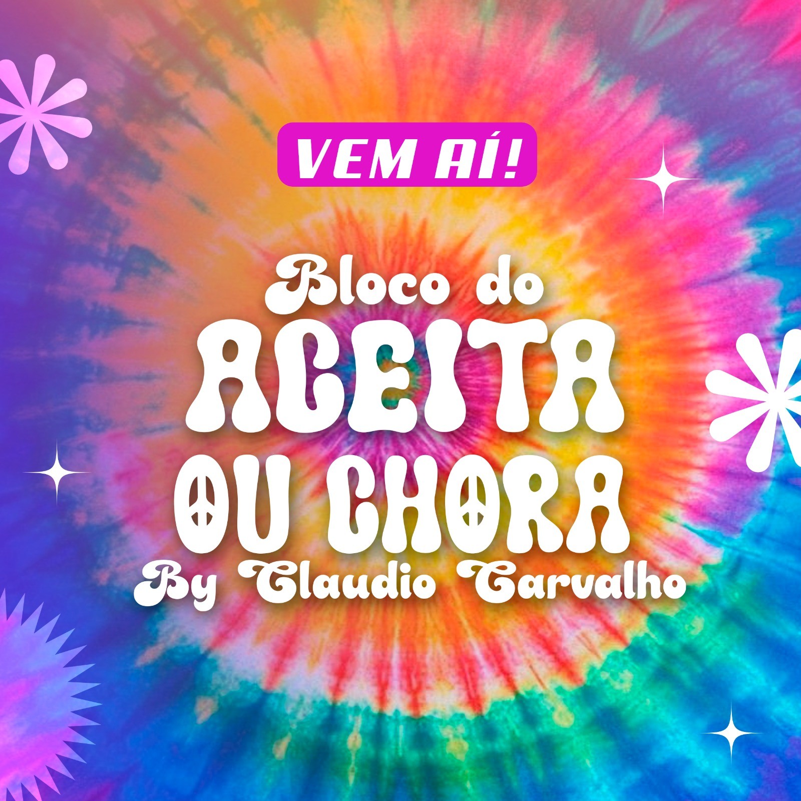 Vem aí a 5° Edição do Bloco do Aceita ou Chora by Cláudio Carvalho