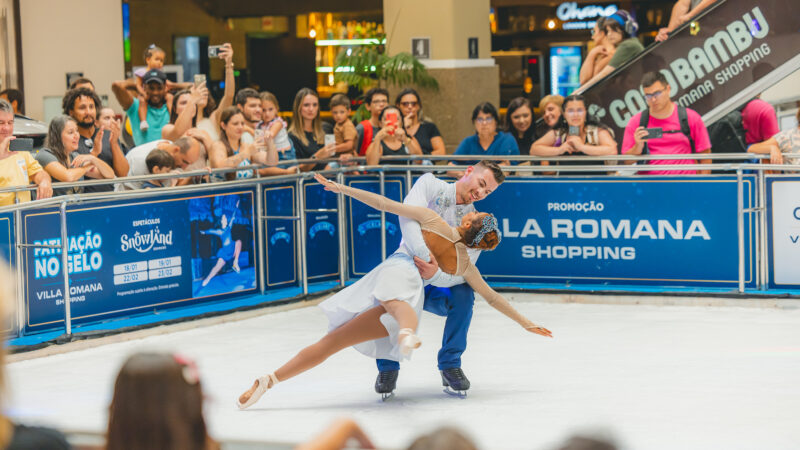 Snowland apresenta show de patinação no gelo em Santa Catarina