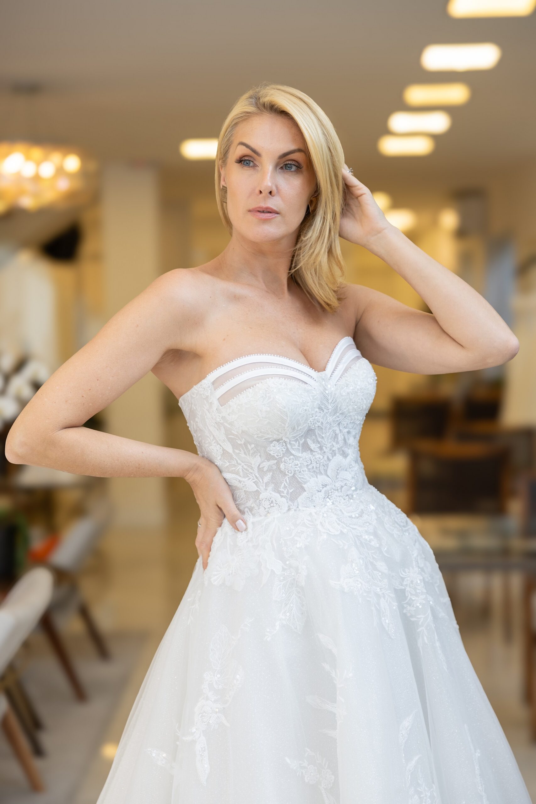 Ana Hickmann é a estrela do desfile da Nova Noiva no Casar 2025