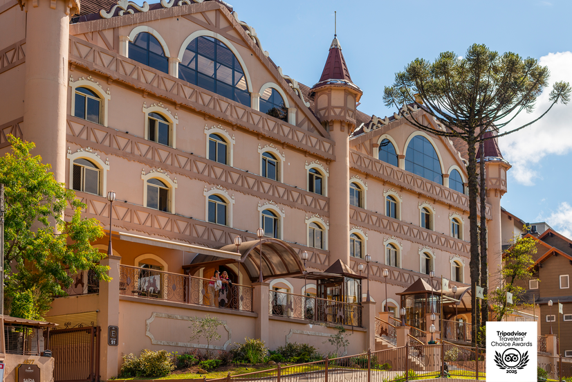 Chocoland Hotel Gramado recebe Certificado de Excelência do Tripadvisor e consolida reputação no setor de hospitalidade
