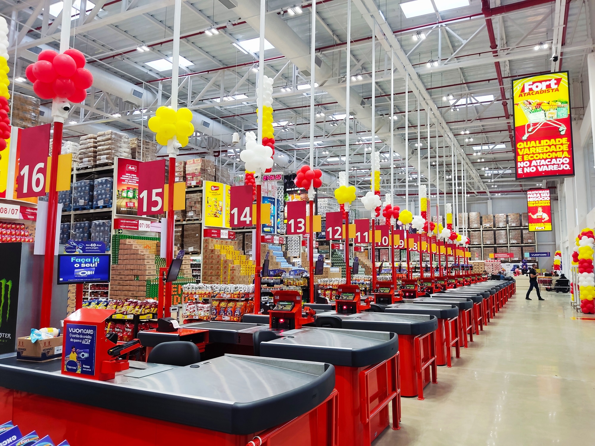 Fort Atacadista Gravataí tem 40 vagas para operadores de caixa