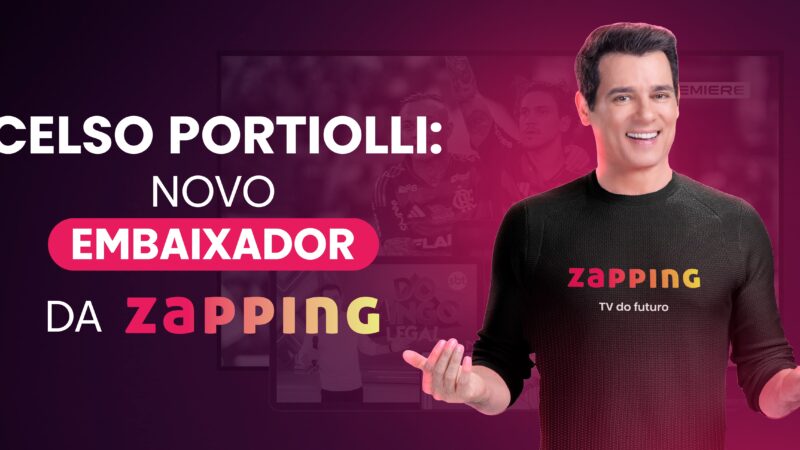 Zapping anuncia Celso Portiolli como novo embaixador e investidor da plataforma