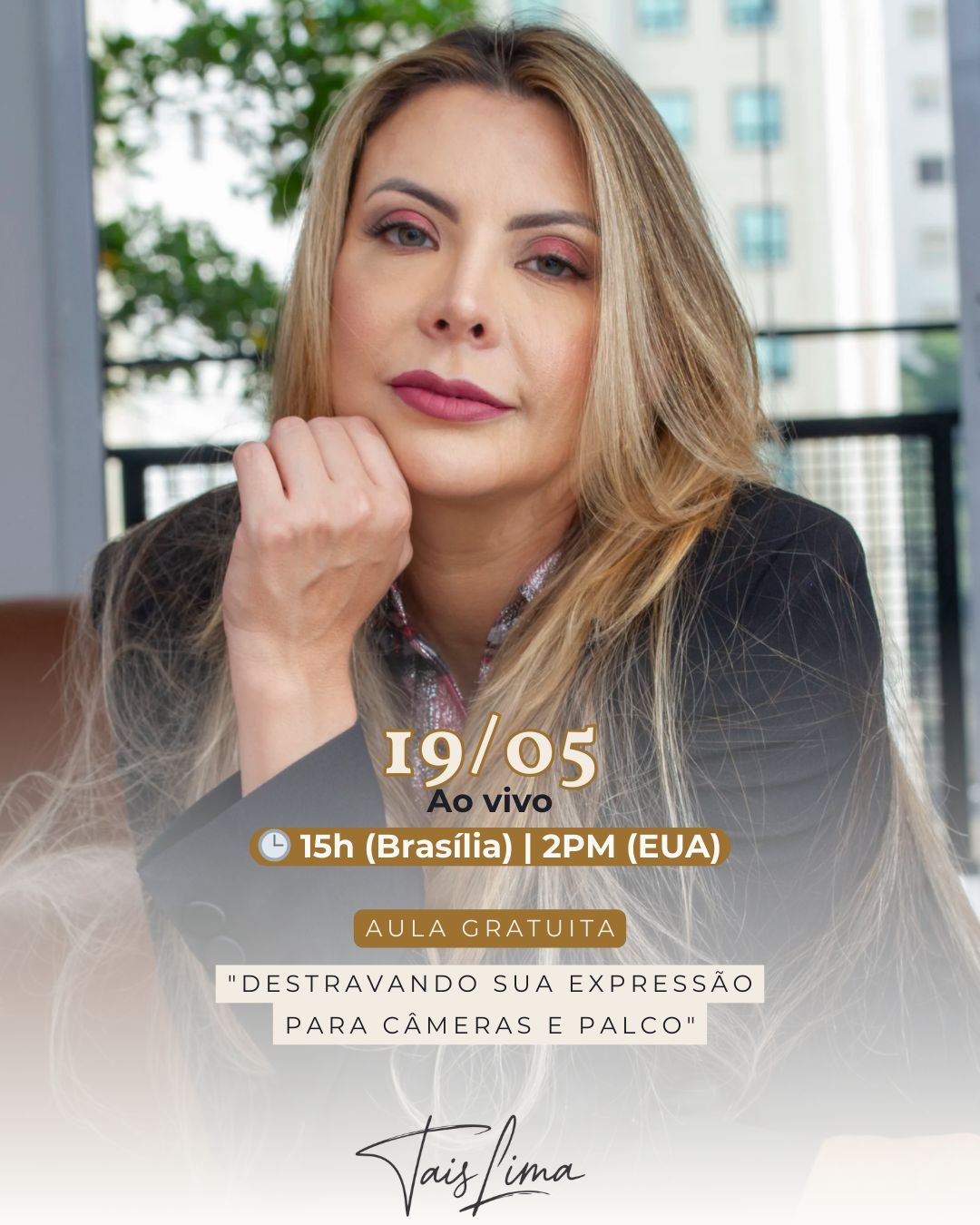 Tais Lima lança projeto exclusivo direto de Nova York