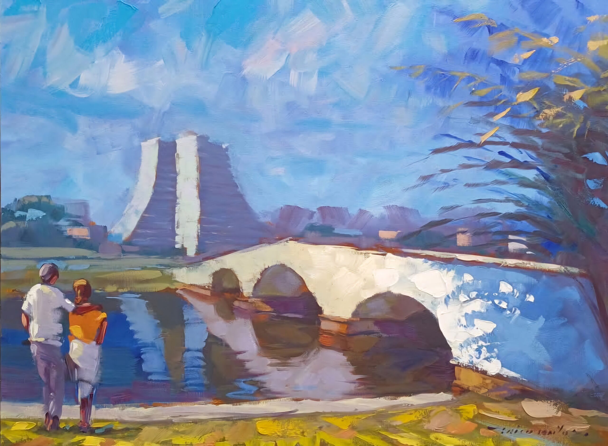 A Porto Alegre de Erico Santos na Galeria Bublitz