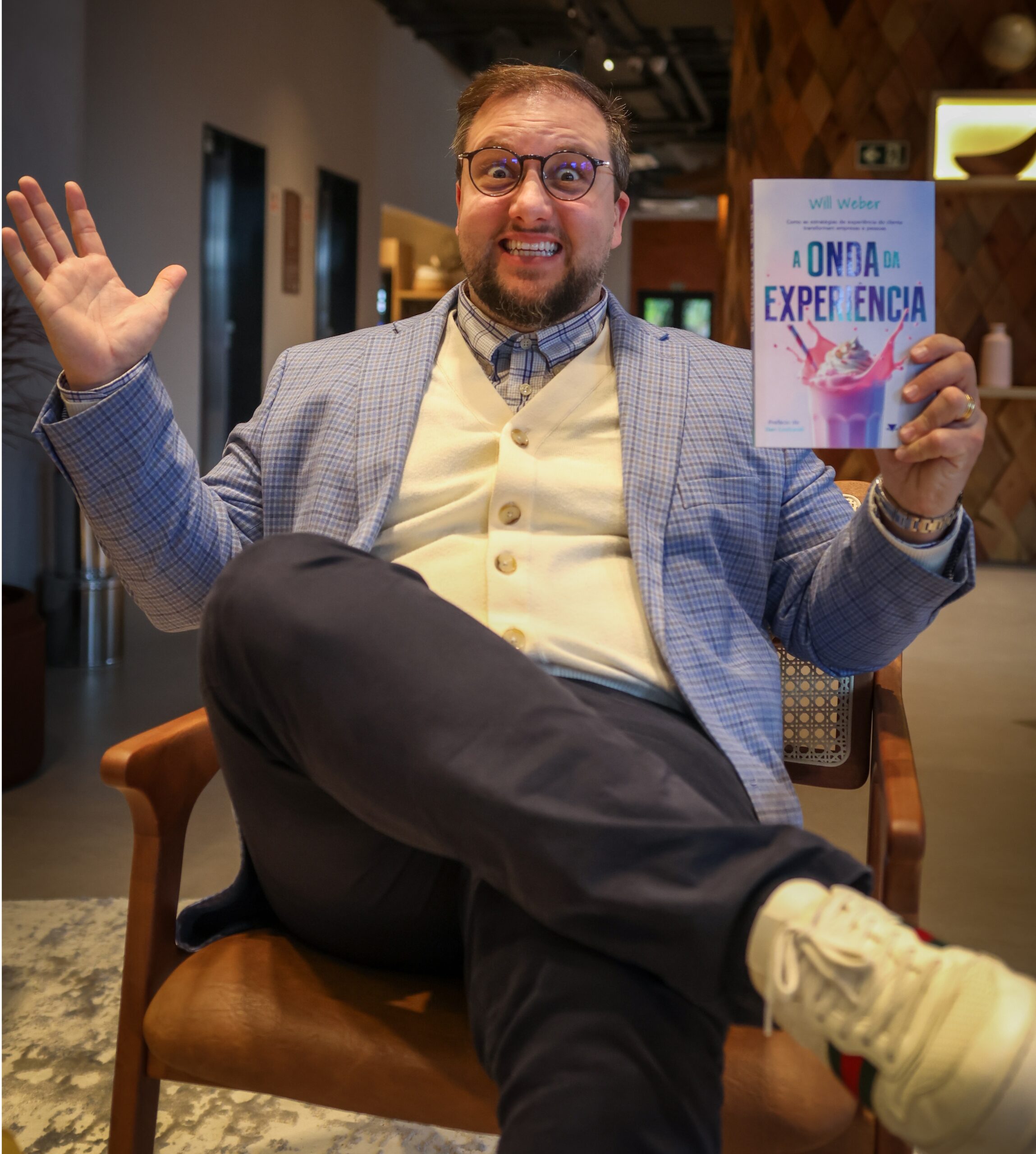 A Onda da Experiência, de Will Weber, entra para os mais vendidos do Brasil nas listas de negócios