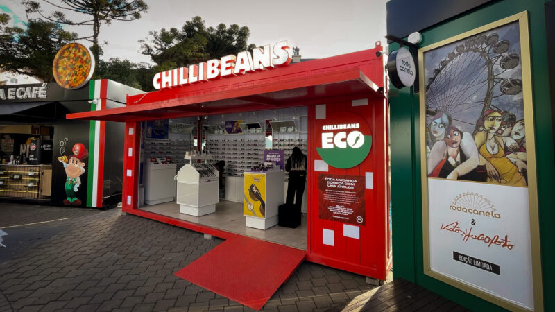Roda Canela anuncia parceria com a Chilli Beans e inaugura loja conceito com foco em sustentabilidade