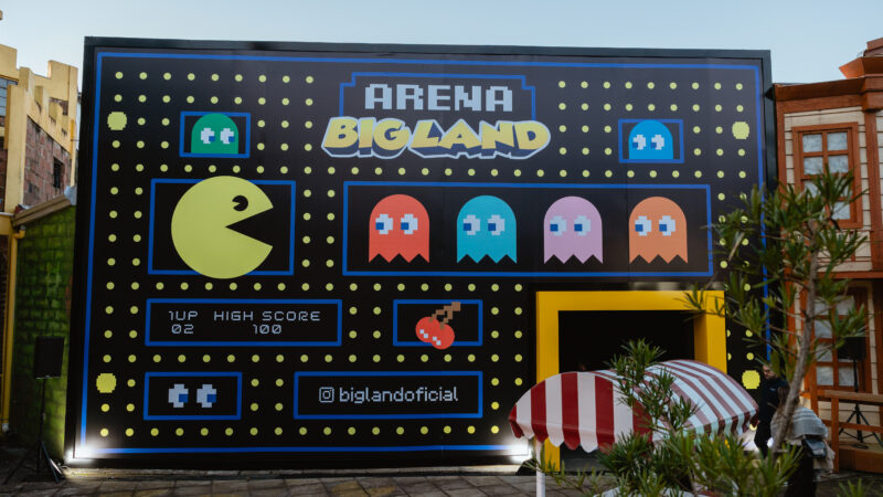 Alpen Park inaugura “Arena Big Land” com jogos clássicos dos anos 80 e 90 em versões gigantes