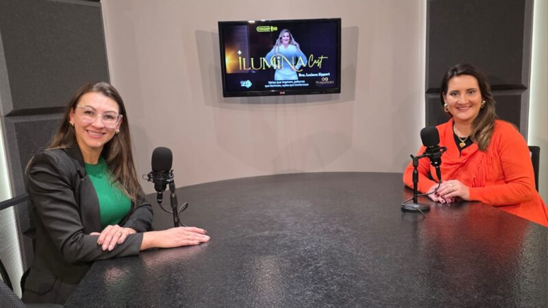 Dra. Luciane Sippert estreia IluminaCast na rádio Alto Uruguai 92fm