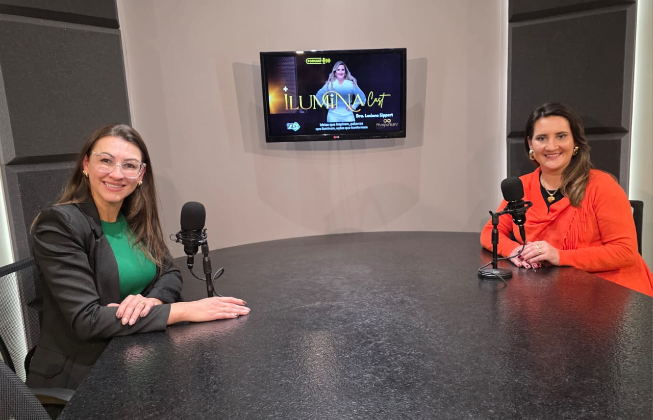 Dra. Luciane Sippert estreia IluminaCast na rádio Alto Uruguai 92fm